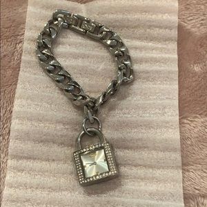 Marc eckō chronicles silver chain watch